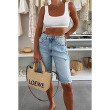 Load image into Gallery viewer, Lola Casual Loose Washed Out Denim Shorts
