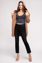 Load image into Gallery viewer, ZENANA Hooded Open Front Sweater Cardigan

