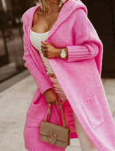 Load image into Gallery viewer, Live Simply Longline Knit Coat
