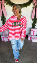 Load image into Gallery viewer, PREORDER- JOLLY &amp; MERRY OVERSIZED PULLOVER
