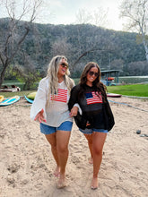 Load image into Gallery viewer, FREEDOM FLAG PATCH PULLOVER
