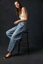 Load image into Gallery viewer, Emma Jean Washed Barrel Legged Jeans
