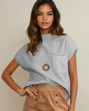 Load image into Gallery viewer, Ayla Short Sleeve Sweater
