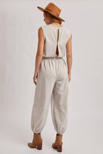Load image into Gallery viewer, Donovan Drawstring Active Jumpsuit
