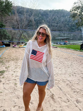 Load image into Gallery viewer, FREEDOM FLAG PATCH PULLOVER
