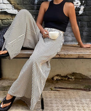 Load image into Gallery viewer, Marlow Striped Casual Pants
