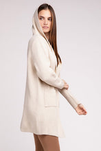 Load image into Gallery viewer, ZENANA Hooded Open Front Sweater Cardigan
