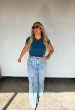 Load image into Gallery viewer, SPRING HARLEY CAP SLEEVE BASIC TOP
