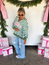Load image into Gallery viewer, PREORDER- JOLLY &amp; MERRY OVERSIZED PULLOVER
