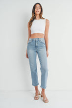 Load image into Gallery viewer, The Nikki Classic High-Waisted Straight Leg Jeans
