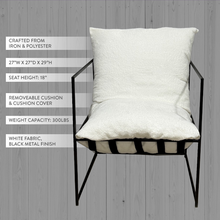 Load image into Gallery viewer, Modern Lounge Chair with Removable Cushion
